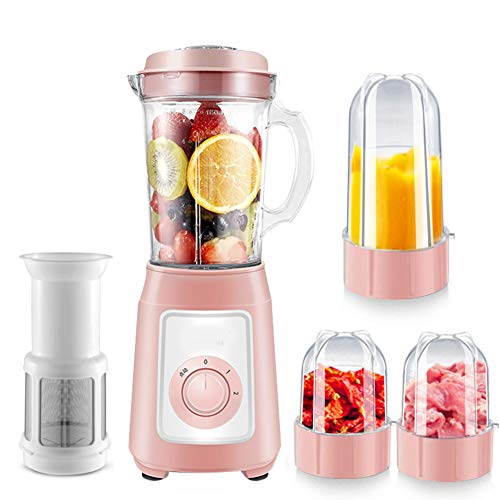 Exprimidor, Jugo frito pequeño para el hogar, Fruta y verdura automática, Máquina mezcladora multifunción, Complemento alimenticio,Pink