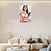 KLEIYPVY Sexy Beauty Model Mia Khalifa Figure Portrait Art Poster 3 Canvas Art Wall Poster Printing Office Bedroom Aesthetic Poster Gift 24x36inch(60x90cm) Unframe-style