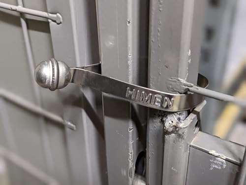 HIMEN 100 Plomben aus Metall Typ Manschette – Sicherheitsplomben zum Ineinanderstecken, fortlaufend nummeriert, Modell BMS-215F