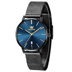 Black Band & Blue Dial