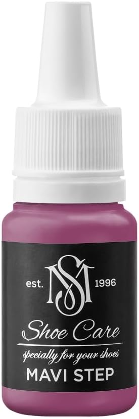 Nutritive Leather Spray - NCS S 4040-R30B Blackest Magenta Rose - Deep Conditioning & Shoe Color Restoration for Smooth Leather by MAVI STEP - 1.70 fl oz / 50 ml