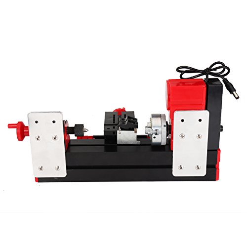 Mini tour fraiseuse de table DC12V 3A perceuse de banc bois et DIY - 4