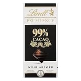  Chocolate Lindt Excelencia 99% cacao barra de chocolate, 1.8-ounce (Pack de 8)
