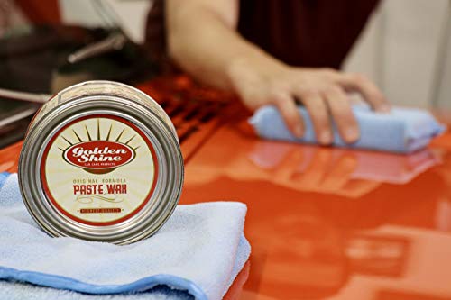 Cera en pasta de carnauba Golden Shine 7 oz miniatura 6