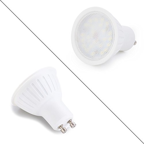 Led Bulbs GU10 5 Watts Spotlight, 50 Watts Halogen Replacement, 3000K Soft White Dimmable MR16 Shape 520LM Recessed Light Bulb, Pack of 6 - Image 3