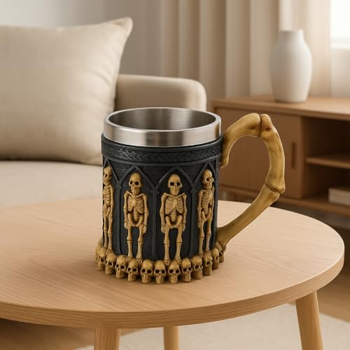JRose Collections Reaper Skull Tankard 500ml - Image 2
