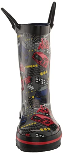 Rugged Bear Boy's Waterproof Rubber Lightweight Easy-on Rain Boot2