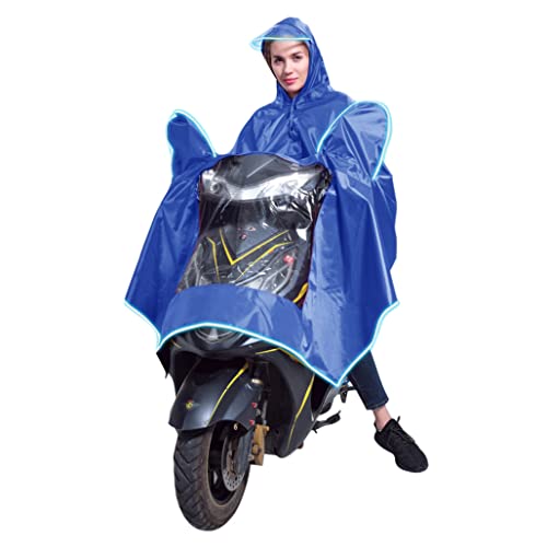 Bai42Ylou Moto Impermeable Lluvia Lluvia Poncho para Hombres Impermeables