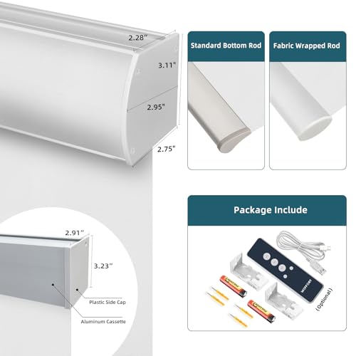 Weffort Motorized Blind,Work With Homekit Thread-Enabled thumb #6