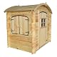 Spielhaus Timbela aus Holz für Kinder mit Böden im Freien