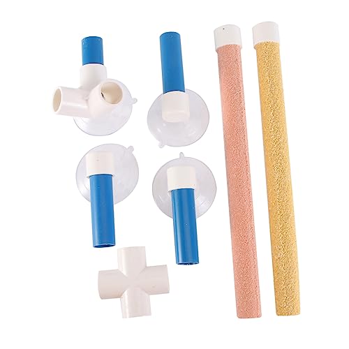 BCOATH Parrot Stand Suction Cup Crafted Standing Rack for Bird Cleaning Play Random