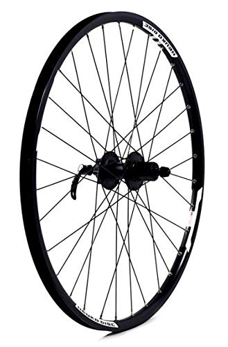 HBR KX Wheels: MTB 26" Doublewall Q/R Cassette Wheel Disc Brake (Rear)-BLACK -26"