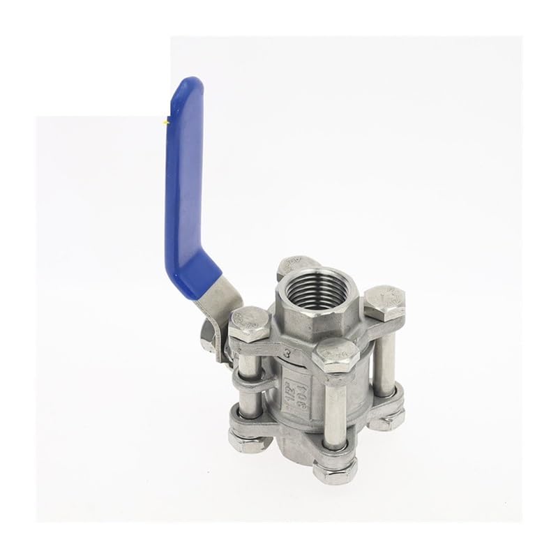 Robinet à boisseau sphérique 1 pouce en acier inoxydable 304 pour tuyauterie