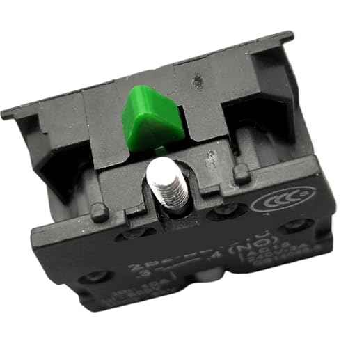 Pulsador momentáneo 22mm XB2-BW3361 de 220V con contacto ZB2-BE101C 1NA