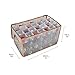 Simplify Ornament Storage Organizer | Storage | Fits 112 Ornaments | Zipper Closure | Space Saving | Easy to Use | Gold | Light Weight | Dimensions 11.81 x 20.67 x 11.81