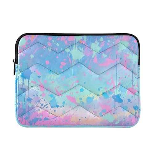 Funda para portátil de 13-14 pulgadas colorida y resistente al agua