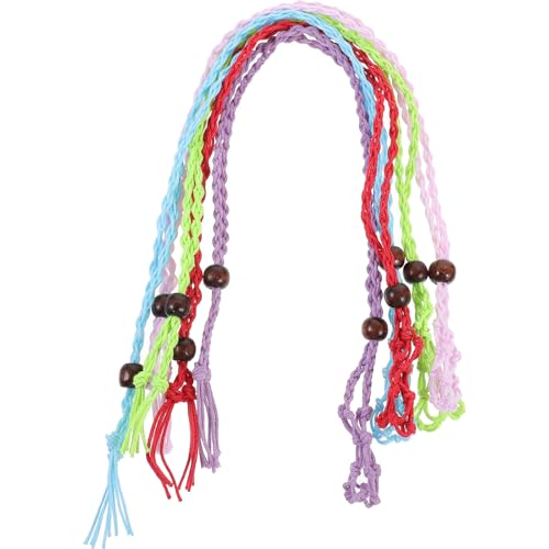 DIKACA �l�b�N���X����p ���j�[�N�� �l�b�g�f�U�C�� �؍ރ��[�v�f�� DIY�ɍœK�� �΂̃P�[�W�z���_�[�I�[�i�����g 5�Z�b�g ������ �l�b�N���X�z���_�[