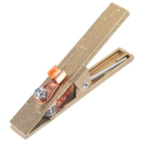 Pince de terre de soudage cuivre robuste pour soudure stable et fixations de masse
