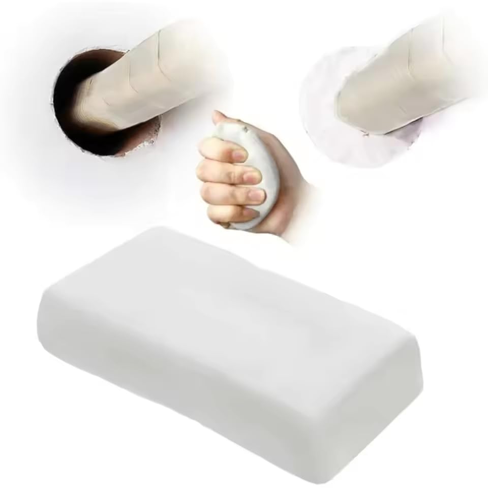 VIVITO Wall Hole Sealing Cement Clay Sealant | Waterproof, Air Conditioner Pipe Gap & Crack Filler | Sewer Mending Plasticine | Leak-Proof Strong Adhesive for Windows, Doors & Home Repairs (4)-picture-20