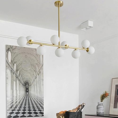 Lampe suspendue en cuivre pour table à manger et bar chic - 6