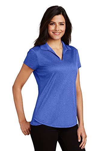 Image of Women's Golf Polo Shirts Short Sleeve Athletic Sports Top - Moisture Wicking, Collared, Lightweight Tee