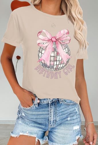 Image of Happy Birthday Shirts for Women Cute My Day My Way Birthday Girl T Shirt