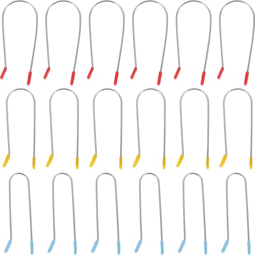 ELAYARD 24 piezas Clips Metálicos para Rizadores Eléctricos Herramientas de Peluquería para Peinados con Rodillos Calientes Sujetadores U Colores Rojo Amarillo y Azul Seguros y Fáciles de ELAYARD 24 piezas Clips Metálicos para Rizadores Eléctricos Herramientas de Peluquería para Peinados con Rodillos Calientes Sujetadores U Colores Rojo Amarillo y Azul Seguros y Fáciles de