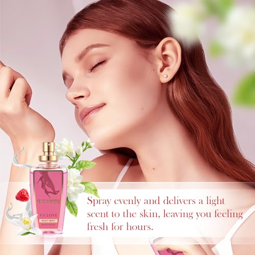 Women's Perfume & Travel Fragrance Gift Set Includes Perfume Shower Gel Body Lotion – in Sweet Floral Scent – Pamper Gifts, Travel Toiletries, Gifts for Women, Gifts for Girls, Self Care - Image 2