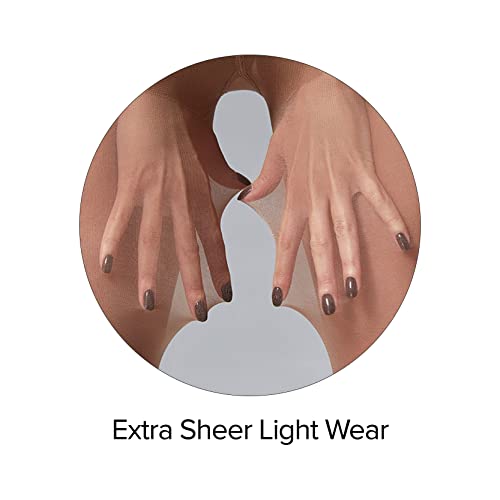 Touchups Ultra Sheer Stocking Silk Reflections Control Premium Pantyhose Sheers Stockings (As1, Alpha, Xx_L, Regular, Regular, Off White) #TOP4