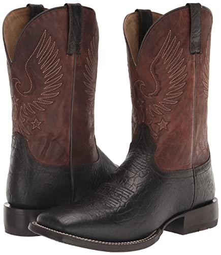 Botte Western ARIAT Homme Circuit Eagle santiag en cuir pour cavalier - 7