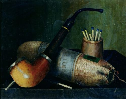 Natura Morta di Tabacco Lienzo Decorativo para Pared de Oficina y Despachos