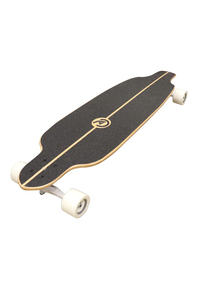 Coasto - Surfskate - Skateboard per Skatepark, Street, Pumptrack e Surf - Tavola ideale per Cruiser - All Terreno - Trucks Ottimizzati - Deck Pad trasparente e aderente