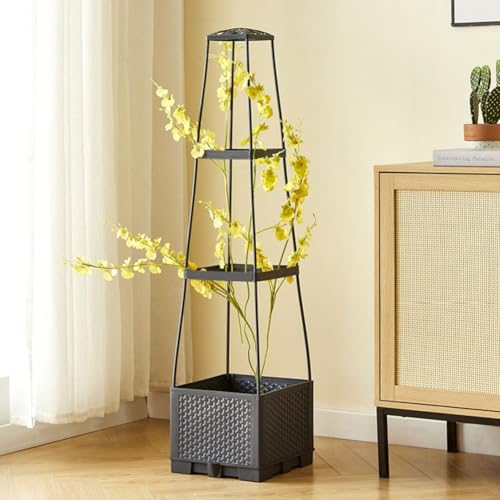 Cama de jardín elevada para tomates que evita plagas y optimiza el balcón 5