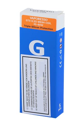 Vaporesso GTX Mesh Verdampferkopf - 0,2 Ohm Widerstand - (5 Stück pro Packung) – Bild 7
