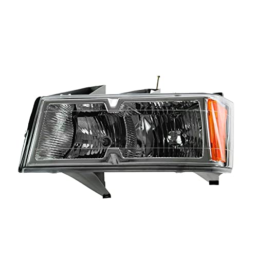 Image of TRQ Driver Side Headlight Assembly Compatible with 2005-2008 Chevrolet Colorado With Xtreme Package GM2502247