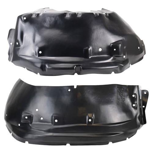 Image of TRQ Front Inner Fender Liner Set Compatible with 2007-2010 Chevrolet Colorado 2007-2012 GMC Canyon GM1248186 GM1251117