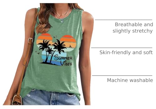Image of Vacay Mode T Shirts for Women Summer Beach Hawaii Vacation Short Sleeve Tops Holiday Cruise Getaway T Shirts