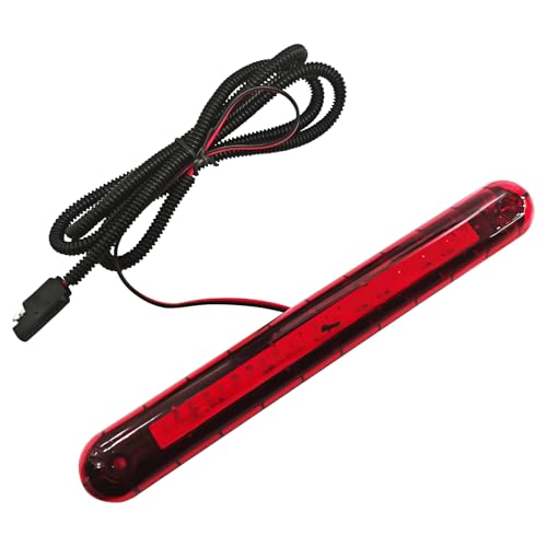 ESWW Third Brake Light 24 LED 12V High Mount Stop Light Lamp Assembly Universal 3rd Brake Lights LED Bar Center Rear Lighting for Car SUV Truck Trailer Red Waterproof High Position Stop Tail Lamp