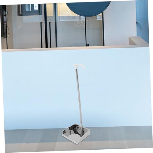 Amosfun Kein Gebogener Müllschaufel Kehrblech Metall Kehrschaufel Aus Metall Lobby-kehrschaufel Garten Kehrschaufel Stehende Kehrschaufel Hausreinigung Kehrschaufel Rostfreier Stahl Silver – Bild 8
