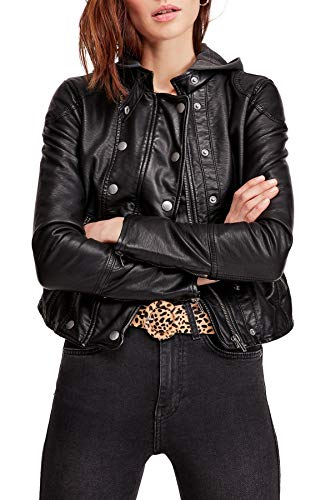 Free People New Dawn Jacket Black LG (Women's 12-14)