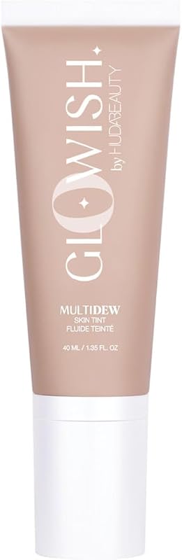 HUDA BEAUTY GloWish Multidew Vegan Skin Tint Foundation 09 Extra Tan