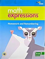 Math Expressions, Homework and Remembering, Grade 5 Volume 2 1328744019 Book Cover