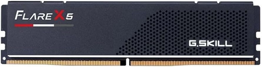 G.SKILL Flare X5 Series DDR5 RAM (AMD Expo & Intel XMP 3.0) 16GB (1x16GB) 6000MT/s CL36-36-36-96 1.35V Desktop Computer Memory U-DIMM - Matte Black (F5-6000J3636F16GX1-FX5)