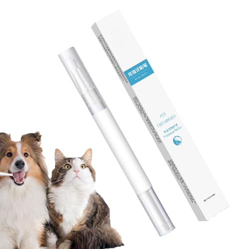 Limpiador para perros – Herramienta de reparación de dientes para mascotas, cepillo de dientes para perros, 3 ml