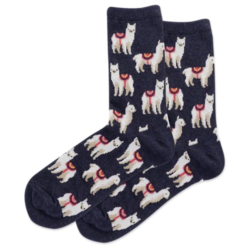 Image of Hot Sox Women's Novelty Geometric Pattern Crew