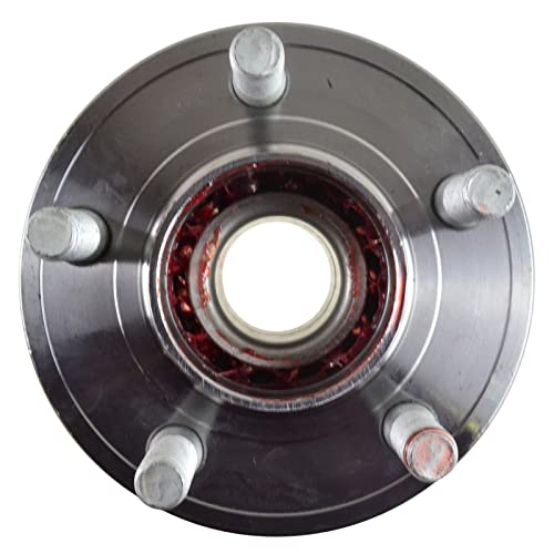Image of TRQ 2 Piece Front Rear Wheel Bearing & Hub Assembly Set Compatible with 2005-2009 Chrysler 300 2006-2009 Dodge Charger 2005-2008 Magnum
