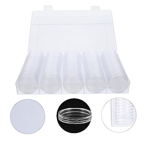 Accesorio para almacenamiento de monedas protector transparente miniatura 7