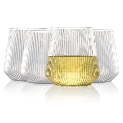 hotder Tritan-Kunststoff weingläser 355 ml, Wassergläser Trinkgläser Saftgläser 4er set, spülmaschinenfest, Perfekt für zu Hause, Camping, Party, BPA-frei Vertikale Gestaltung