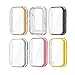[6-Pack] Senter Case Cover for Huawei Watch fit 2, Soft TPU All-Around Bumper with Built-in Screen Protecto for Huawei Watch fit 2 Smart Watch