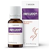 WELEDA Infludo® Erkältungstropfen - Erkältung Medikamente gegen grippale Infekte & Fieber & mit 5 Heilpflanzen und potenziertem Phosphor - Für Erwachsene & Kinder ab 6-20ml